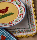 Cloverpaperco™ - Porcelain Dessert Plate Set - Home Sweet Home
