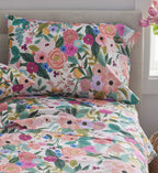 Cloverpaperco™ - Percale Sheet Set - Garden Party