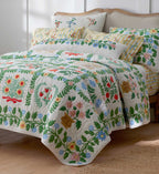 Cloverpaperco™ - Cotton Quilted Sham - Helena
