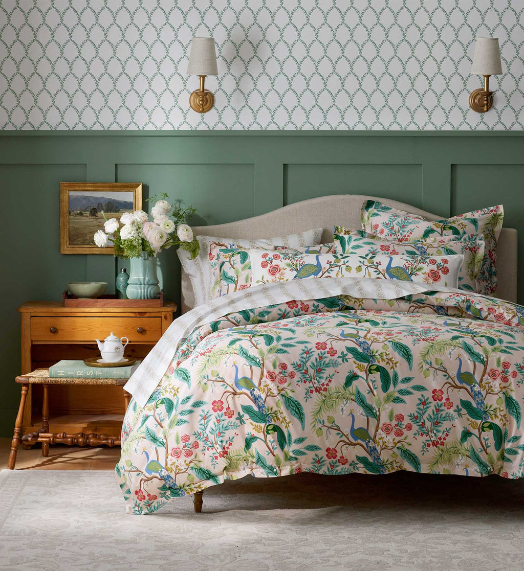 Cloverpaperco™ - Sateen Sheet Set - Estee Stripe