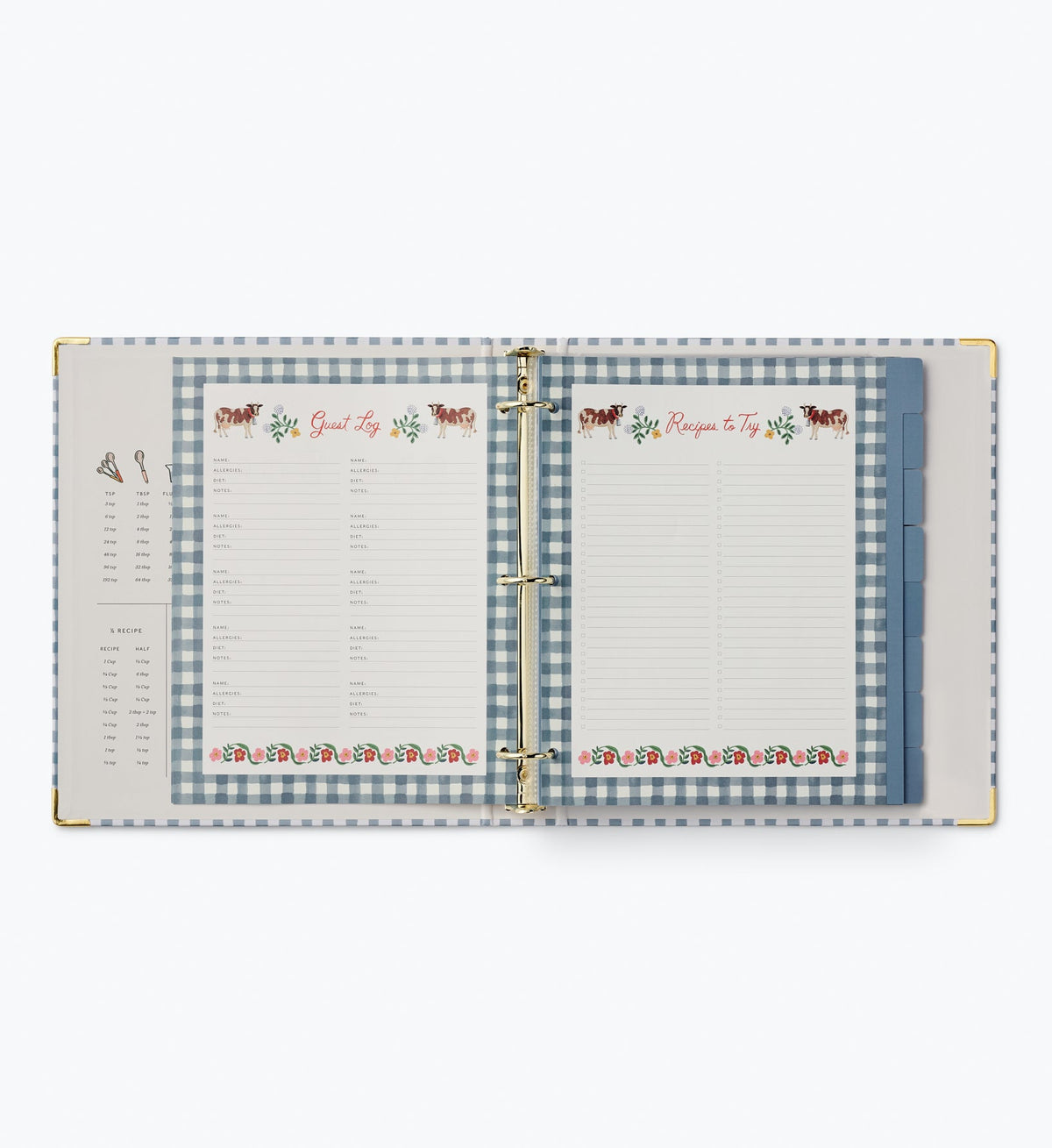 Cloverpaperco™ - Recipe Binder - Home Sweet Home