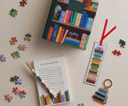 Cloverpaperco™ - Jigsaw Puzzle - Bookshelf