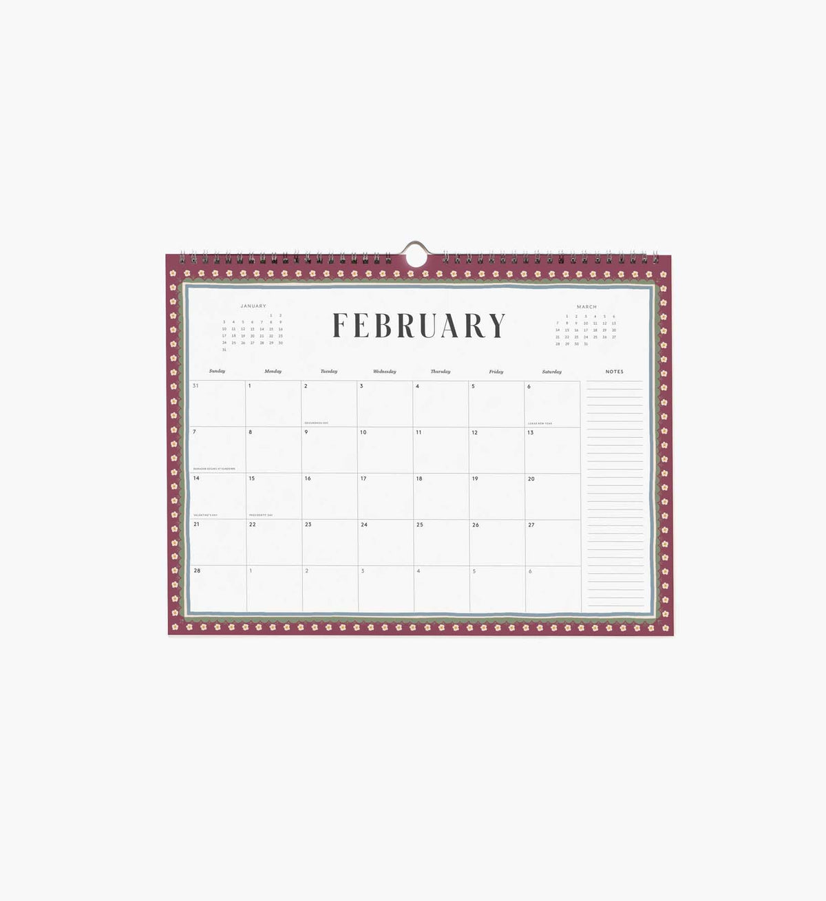 Cloverpaperco™ - 2027 Appointment Calendar - Paisley