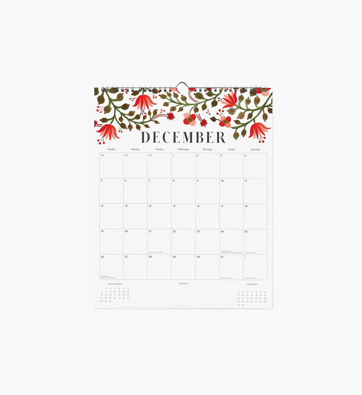Cloverpaperco™ - 2027 Appointment Calendar - Floral
