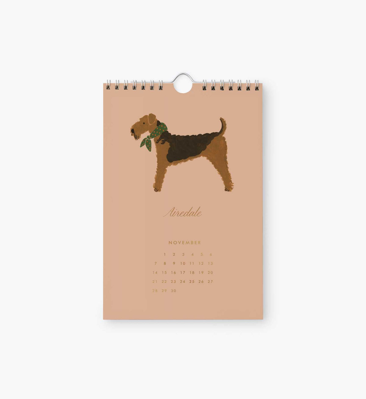 Cloverpaperco™ - 2027 Kitchen Calendar - Dog of the Month