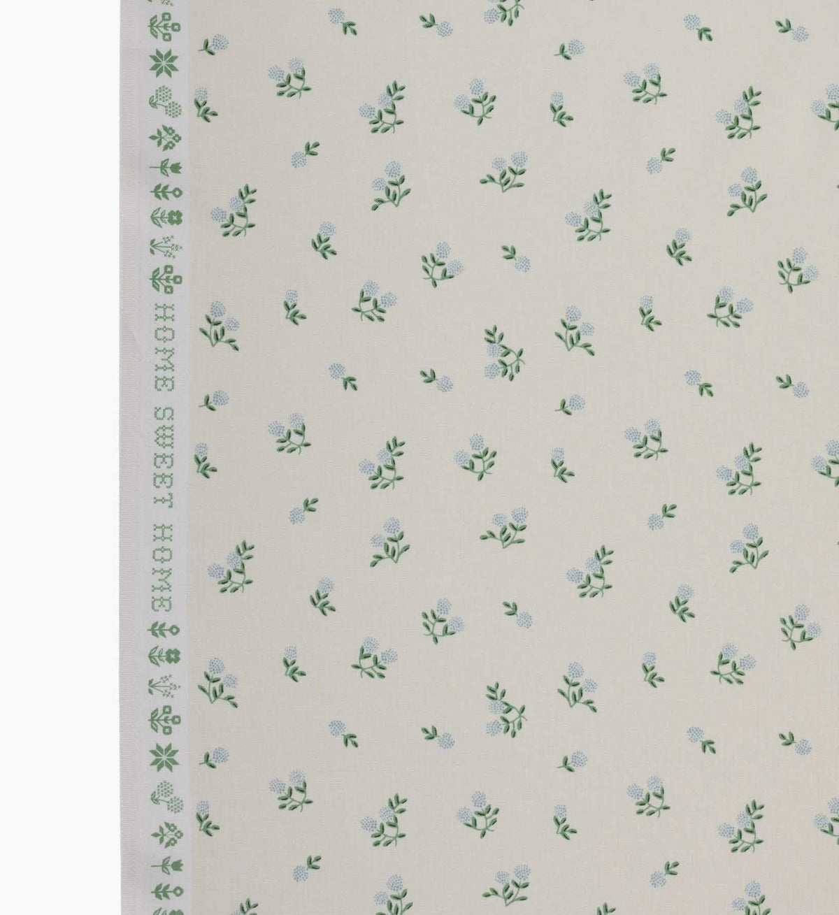 Cloverpaperco™ - Ditsy Hydrangea Cotton Fabric - Cream