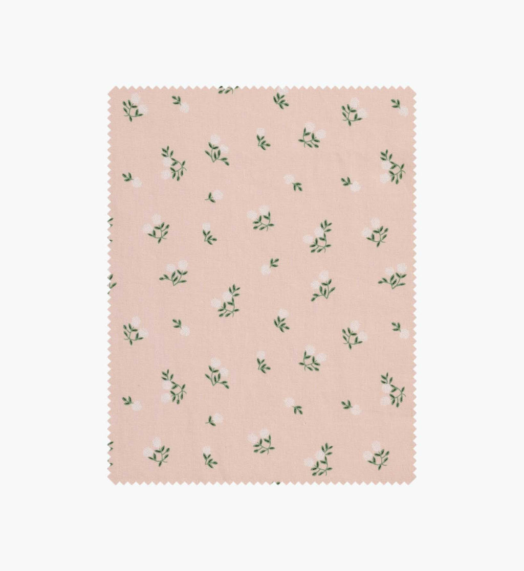 Cloverpaperco™ - Ditsy Hydrangea Cotton Fabric - Pink