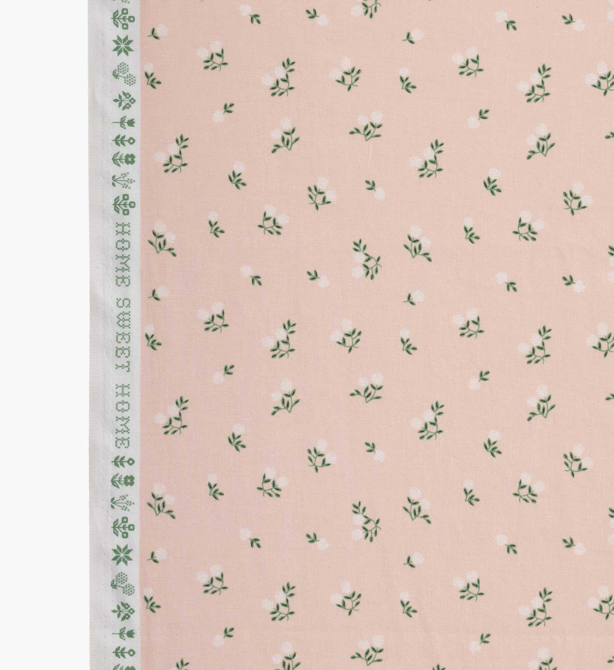 Cloverpaperco™ - Ditsy Hydrangea Cotton Fabric - Pink