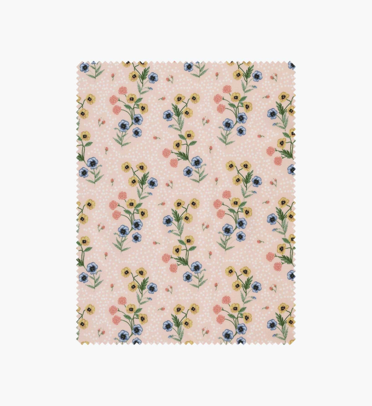 Cloverpaperco™ - Poppy Cotton Fabric - Pink