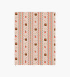 Cloverpaperco™ - Farmhouse Stripe Cotton Fabric - Pink