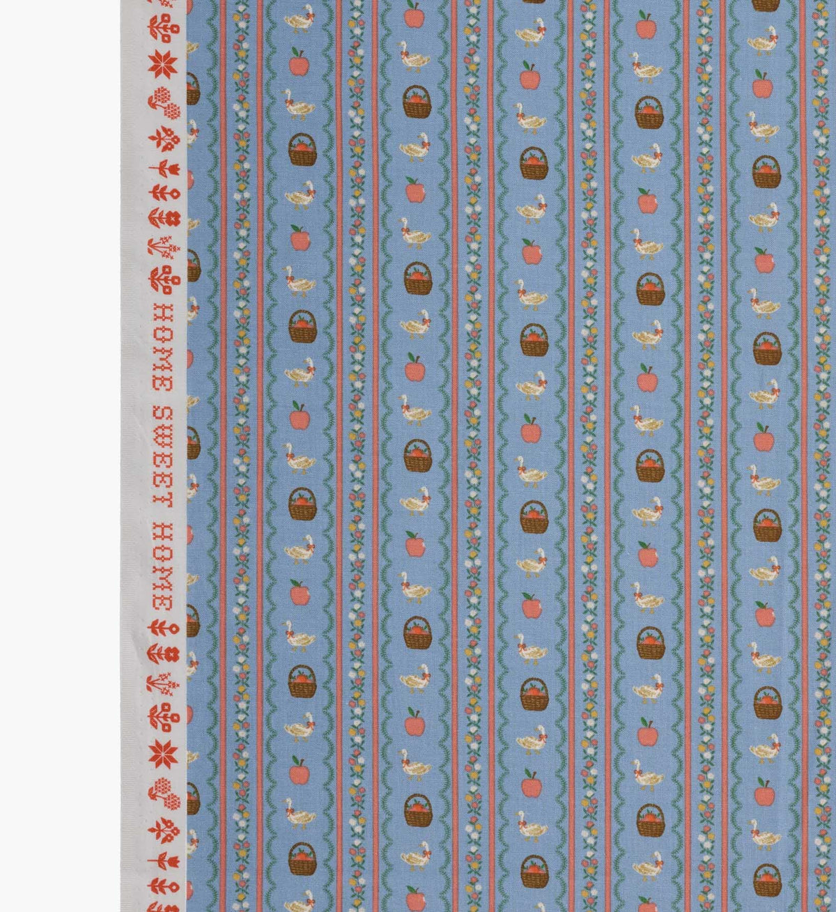 Cloverpaperco™ - Farmhouse Stripe Cotton Fabric - Slate