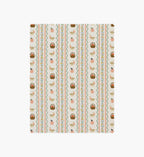 Cloverpaperco™ - Farmhouse Stripe Cotton Fabric - Cream