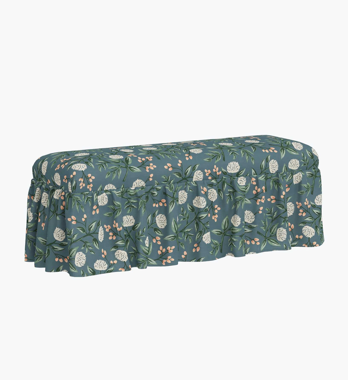 Cloverpaperco™ - Surrey Dining Bench - Peonies