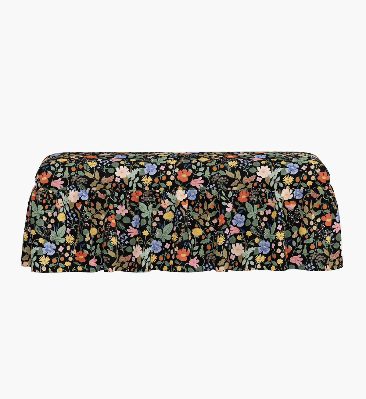 Cloverpaperco™ - Surrey Dining Bench - Strawberry Fields