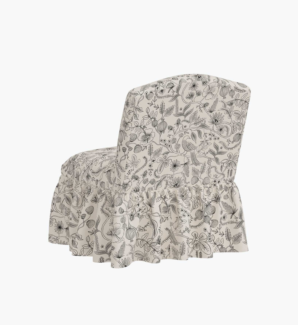 Cloverpaperco™ - Edie Slipper Chair - Aviary