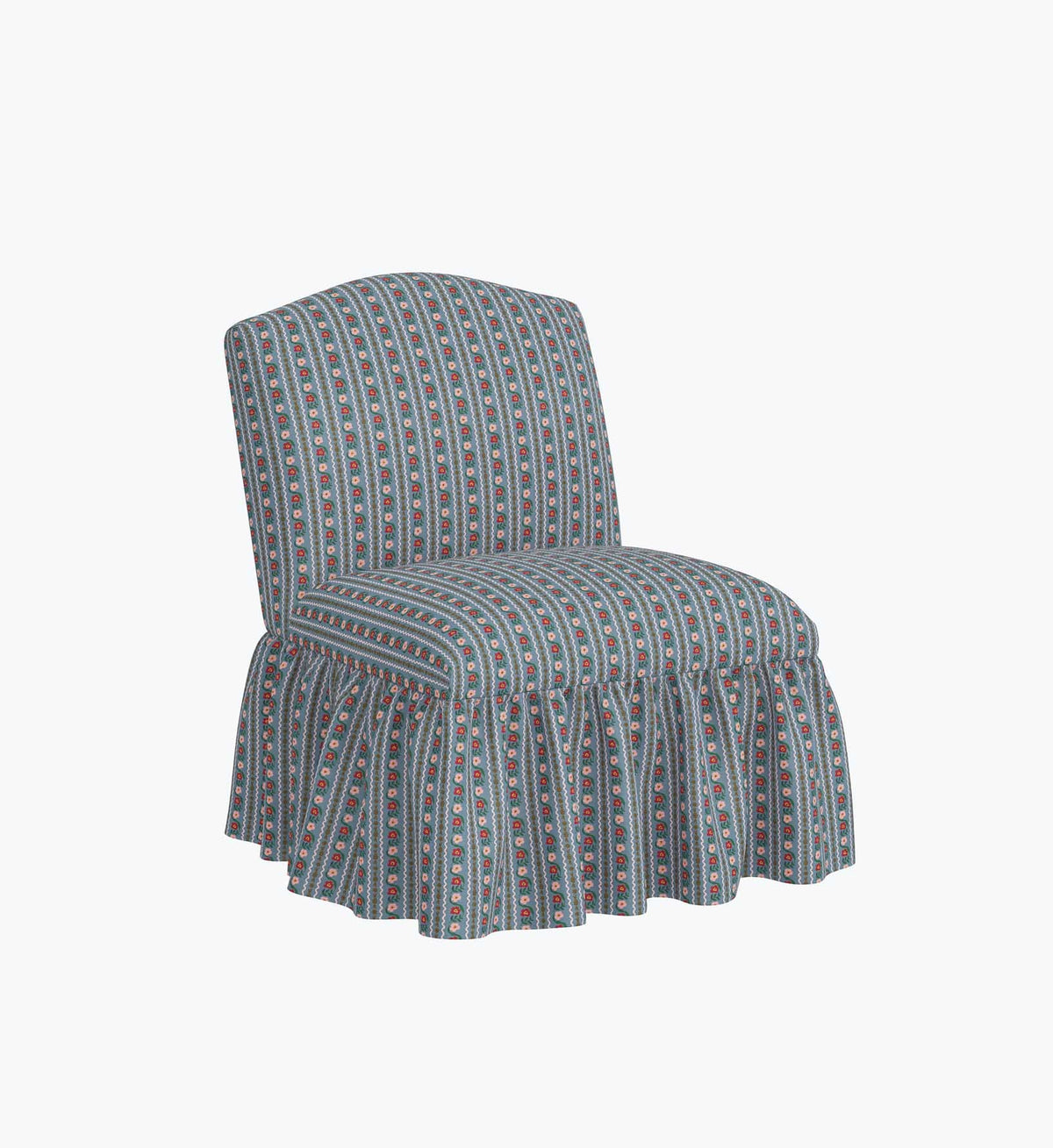 Cloverpaperco™ - Edie Slipper Chair - Delphine