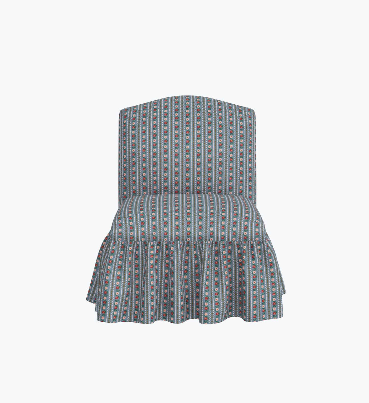 Cloverpaperco™ - Edie Slipper Chair - Delphine