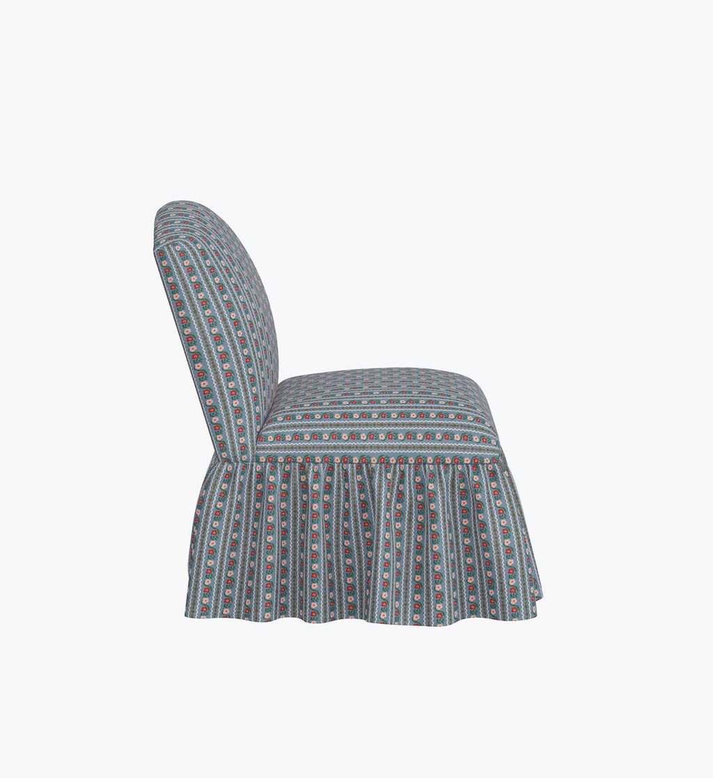 Cloverpaperco™ - Edie Slipper Chair - Delphine