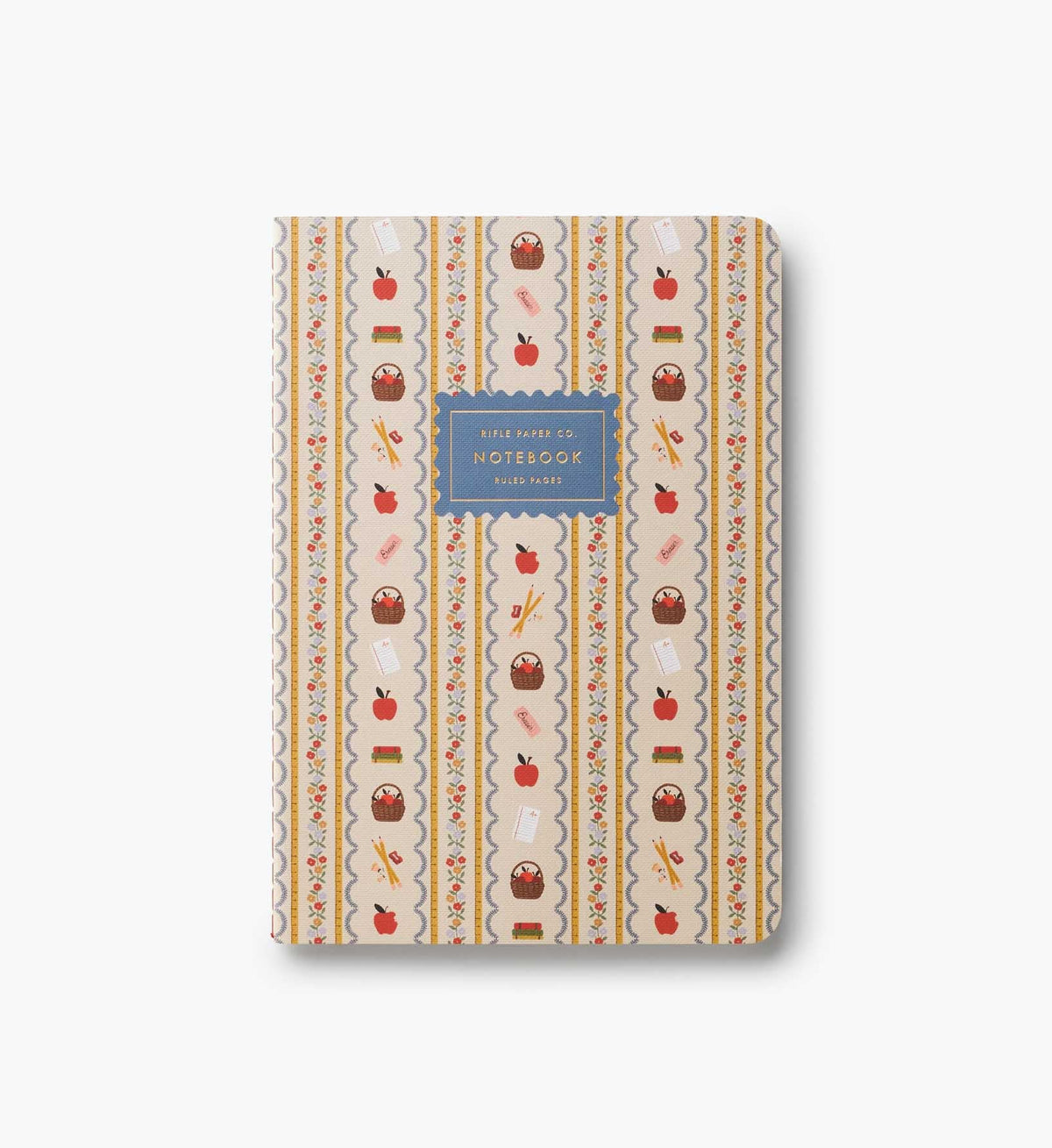 Cloverpaperco™ - Stitched Notebook Set - Schoolhouse