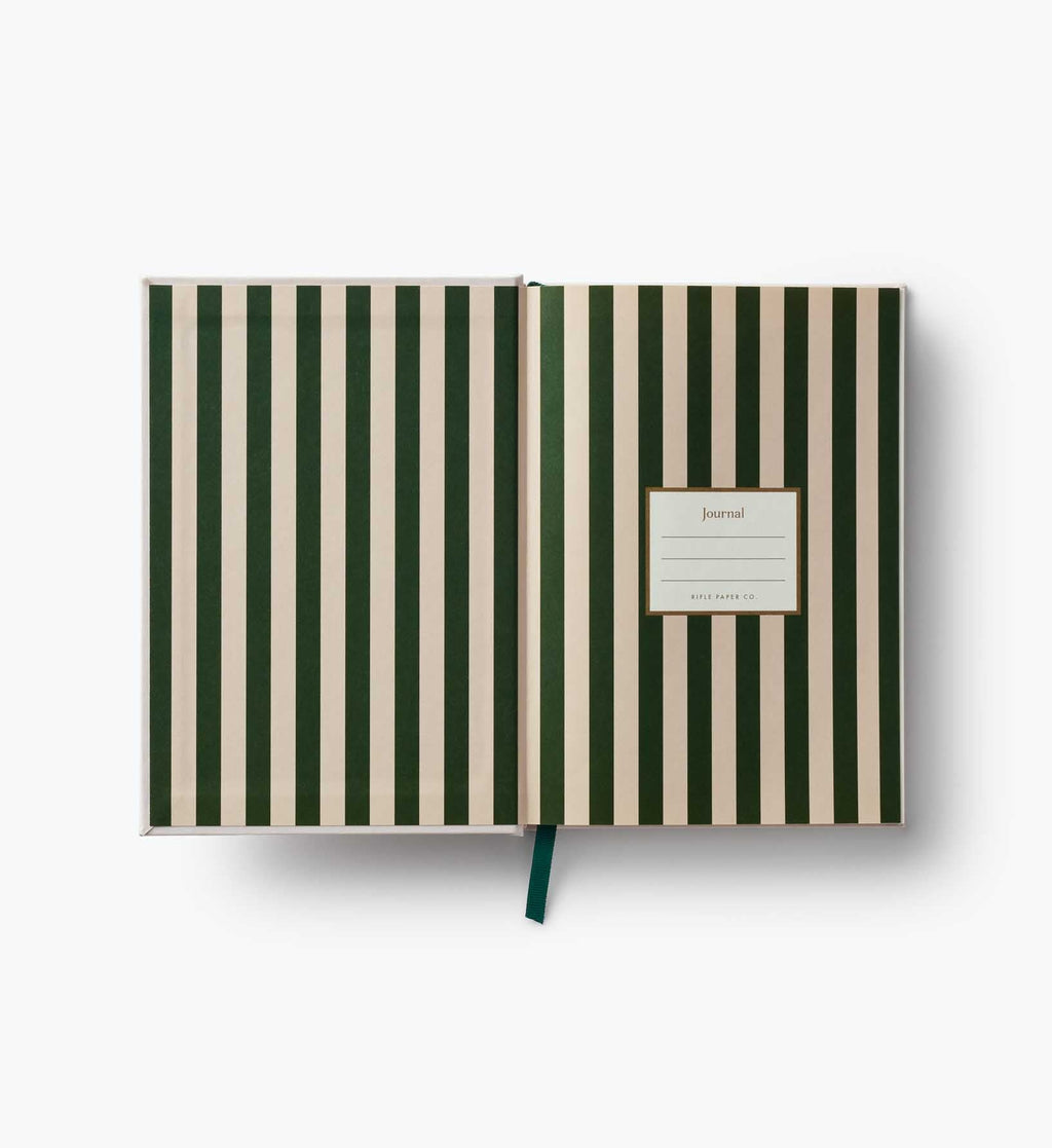 Cloverpaperco™ - Embroidered Journal - Studious Dogs
