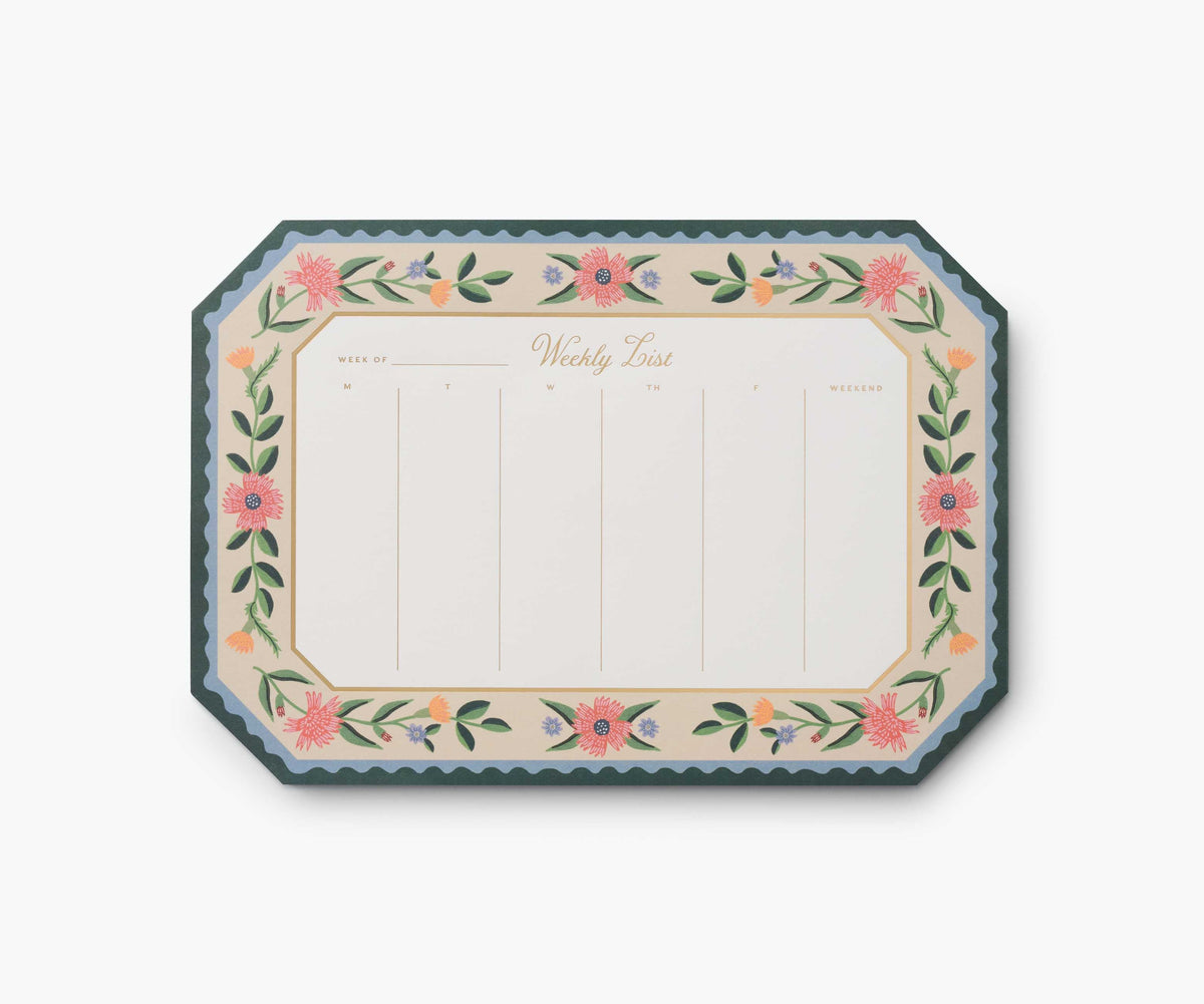 Cloverpaperco™ - Weekly Desk Pad - Aster