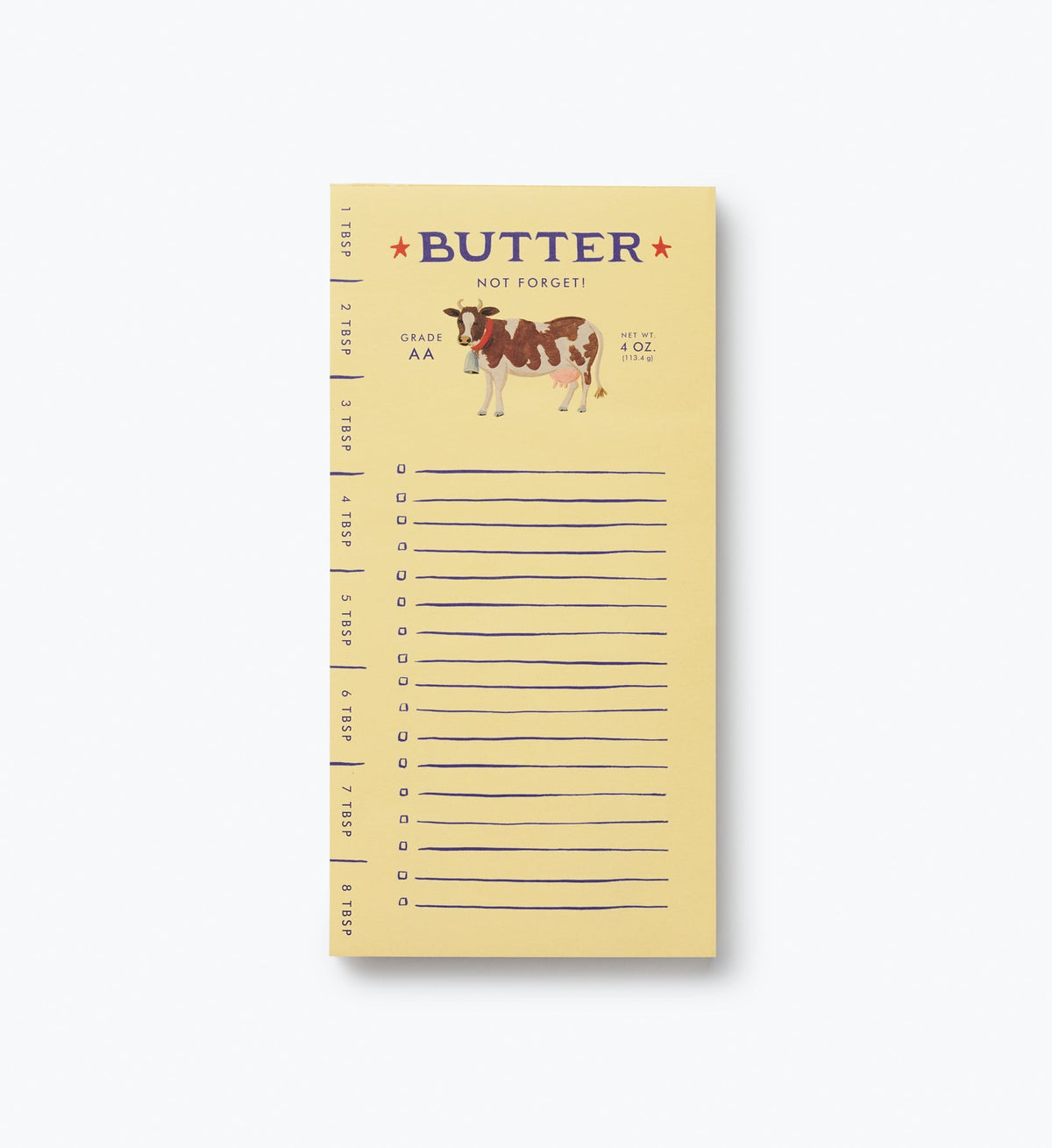 Cloverpaperco™ - Market Pad - Butter Not Forget