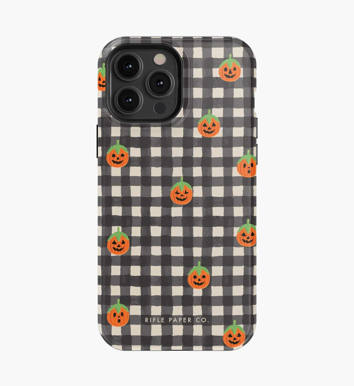 Cloverpaperco™ - Phone Case - Pumpkin Gingham