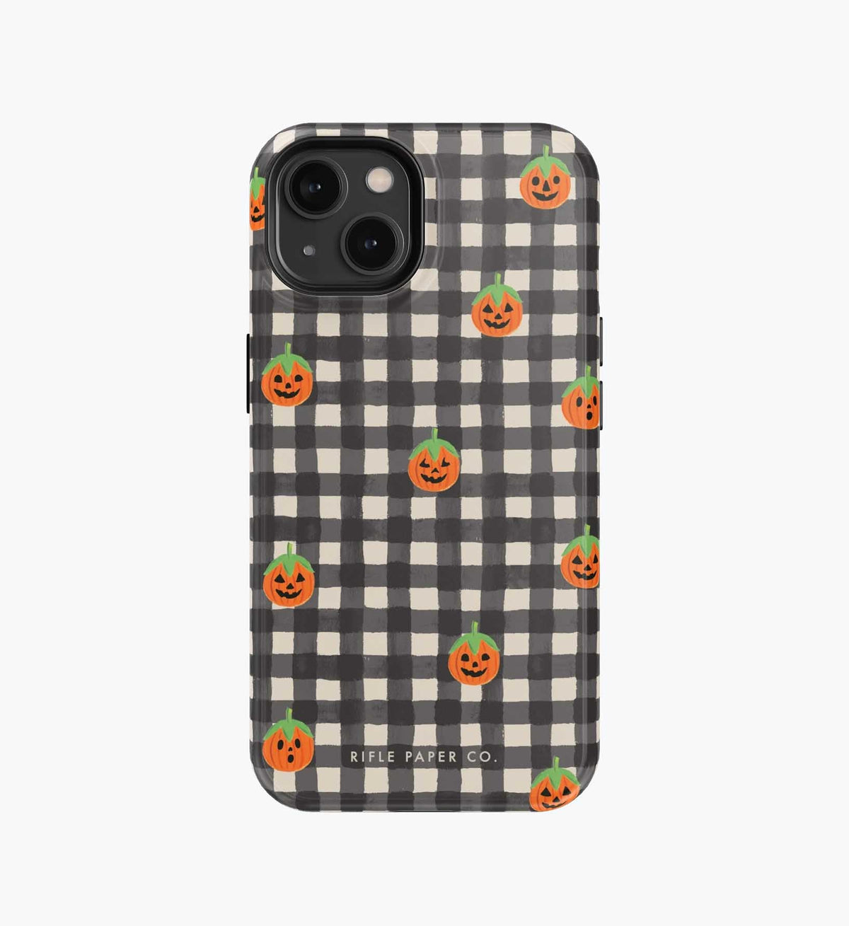 Cloverpaperco™ - Phone Case - Pumpkin Gingham