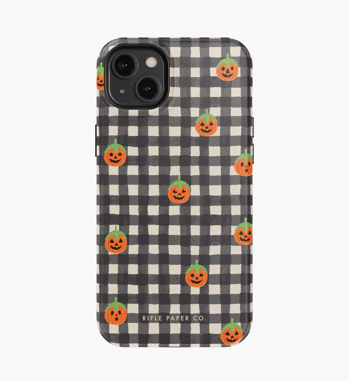 Cloverpaperco™ - Phone Case - Pumpkin Gingham