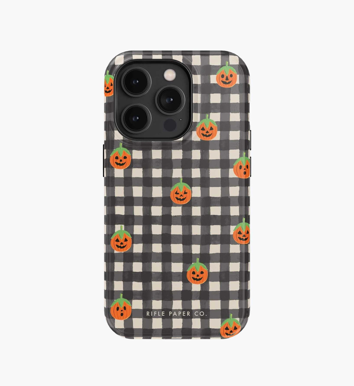 Cloverpaperco™ - Phone Case - Pumpkin Gingham