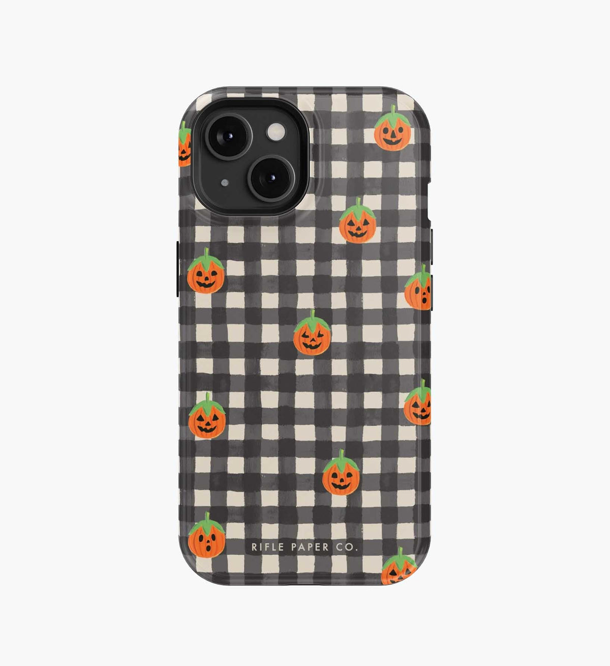 Cloverpaperco™ - Phone Case - Pumpkin Gingham