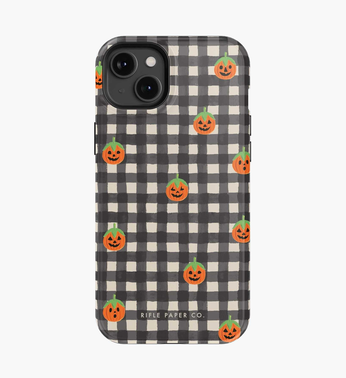 Cloverpaperco™ - Phone Case - Pumpkin Gingham