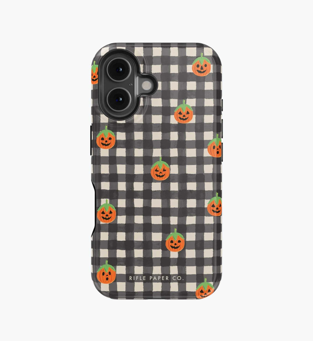 Cloverpaperco™ - Phone Case - Pumpkin Gingham