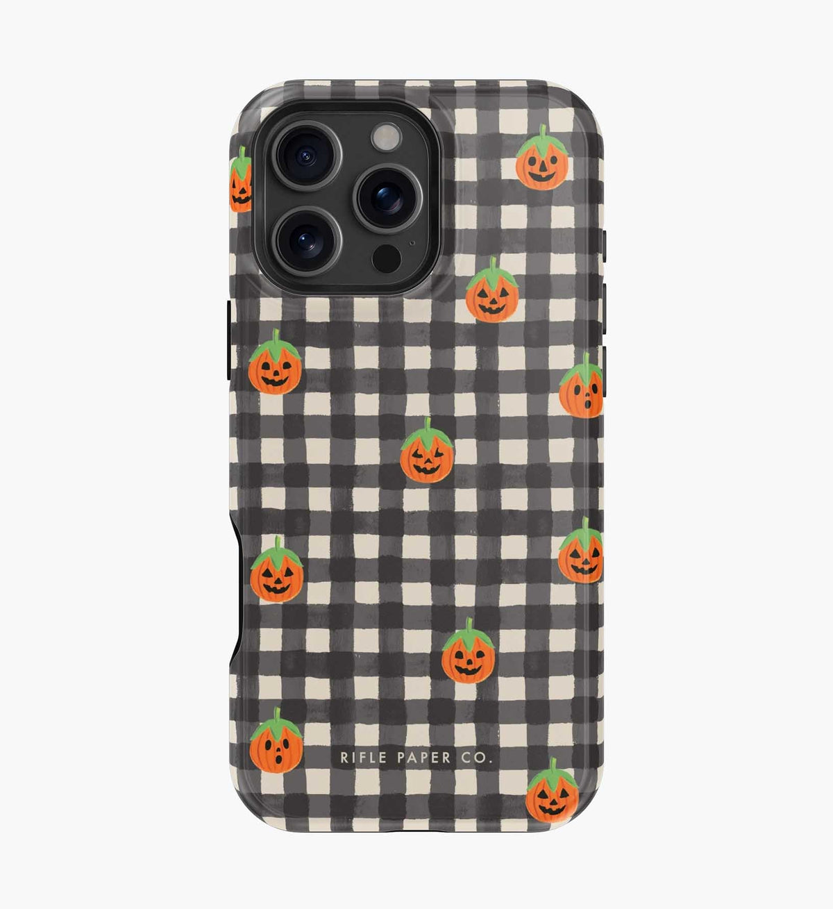 Cloverpaperco™ - Phone Case - Pumpkin Gingham