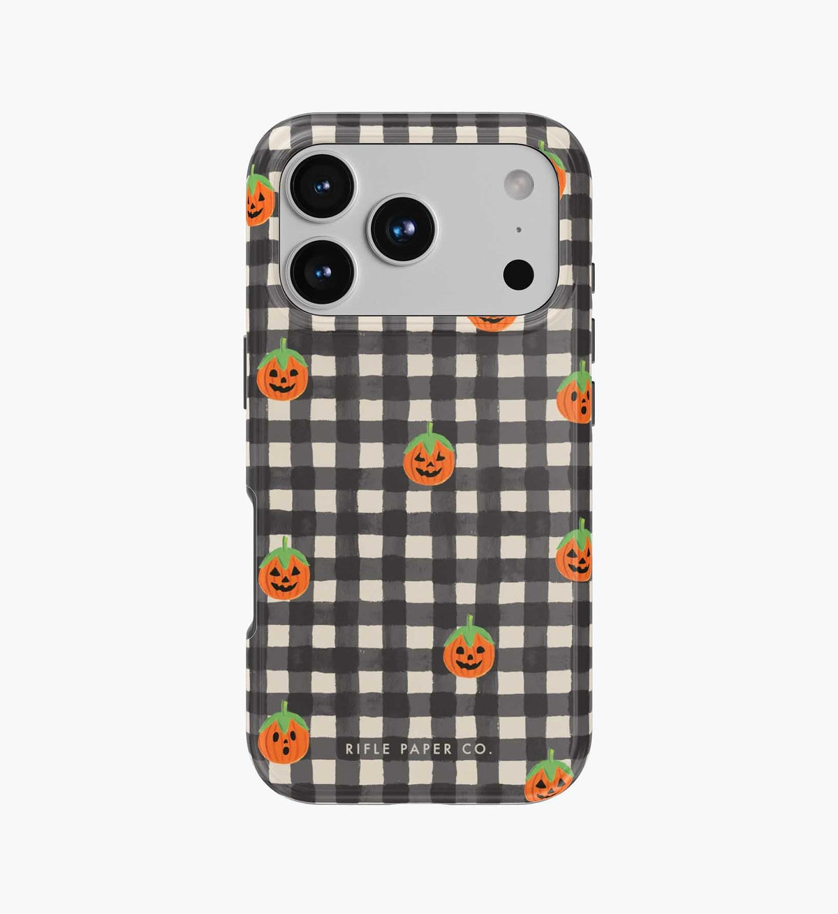 Cloverpaperco™ - Phone Case - Pumpkin Gingham