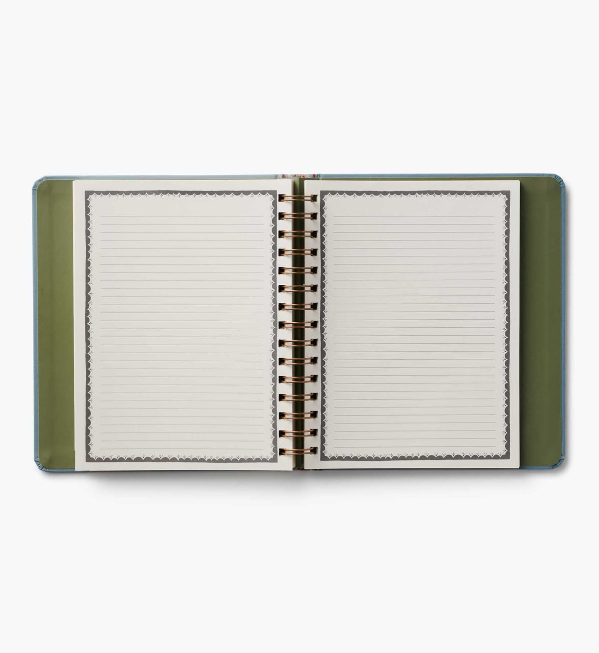 Cloverpaperco™ - 2026-2027 17-Month Academic Covered Spiral Planner - Paisley