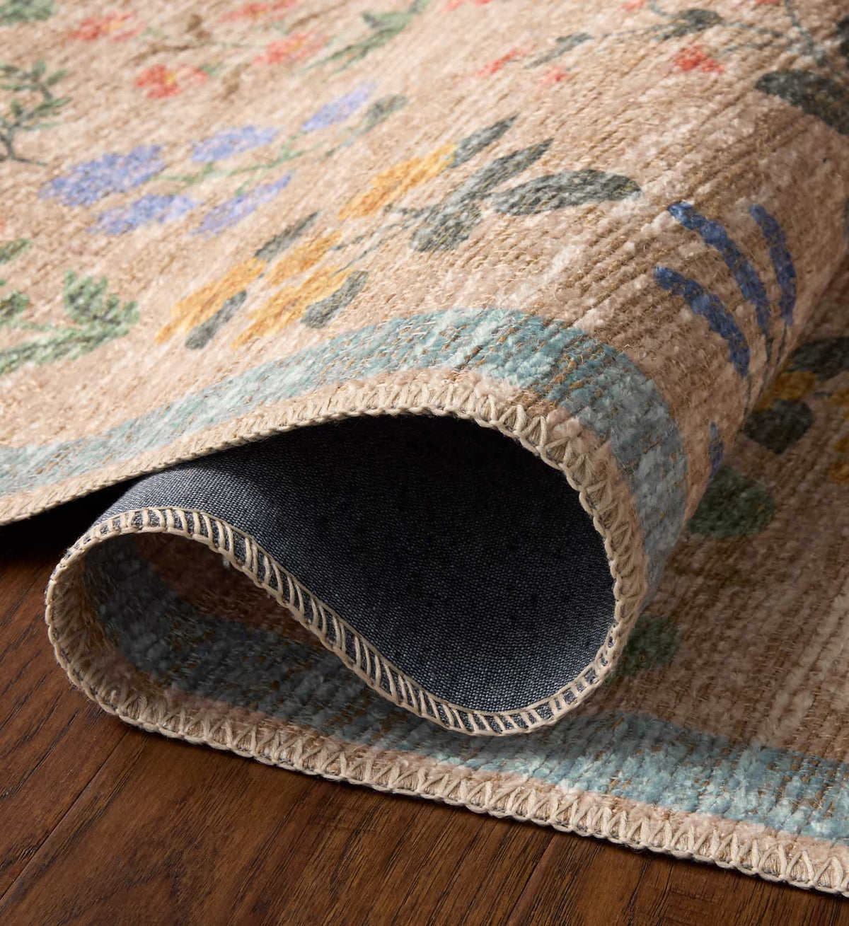 Cloverpaperco™ - Edinburgh Campbell Power Loomed Rug - Cream