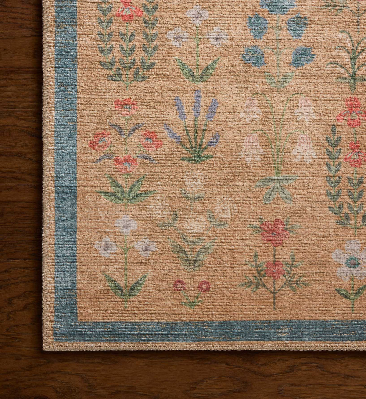 Cloverpaperco™ - Edinburgh Campbell Power Loomed Rug - Wheat