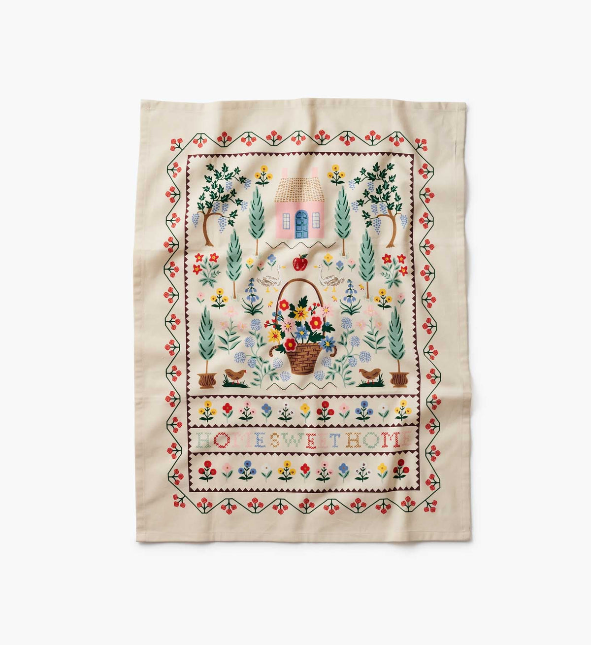 Cloverpaperco™ - Tea Towel - Home Sweet Home