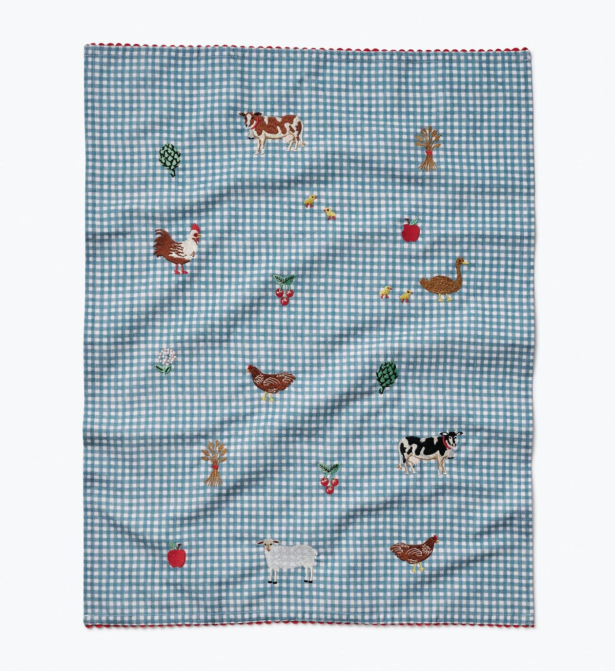Cloverpaperco™ - Tea Towel - Country Farm Gingham