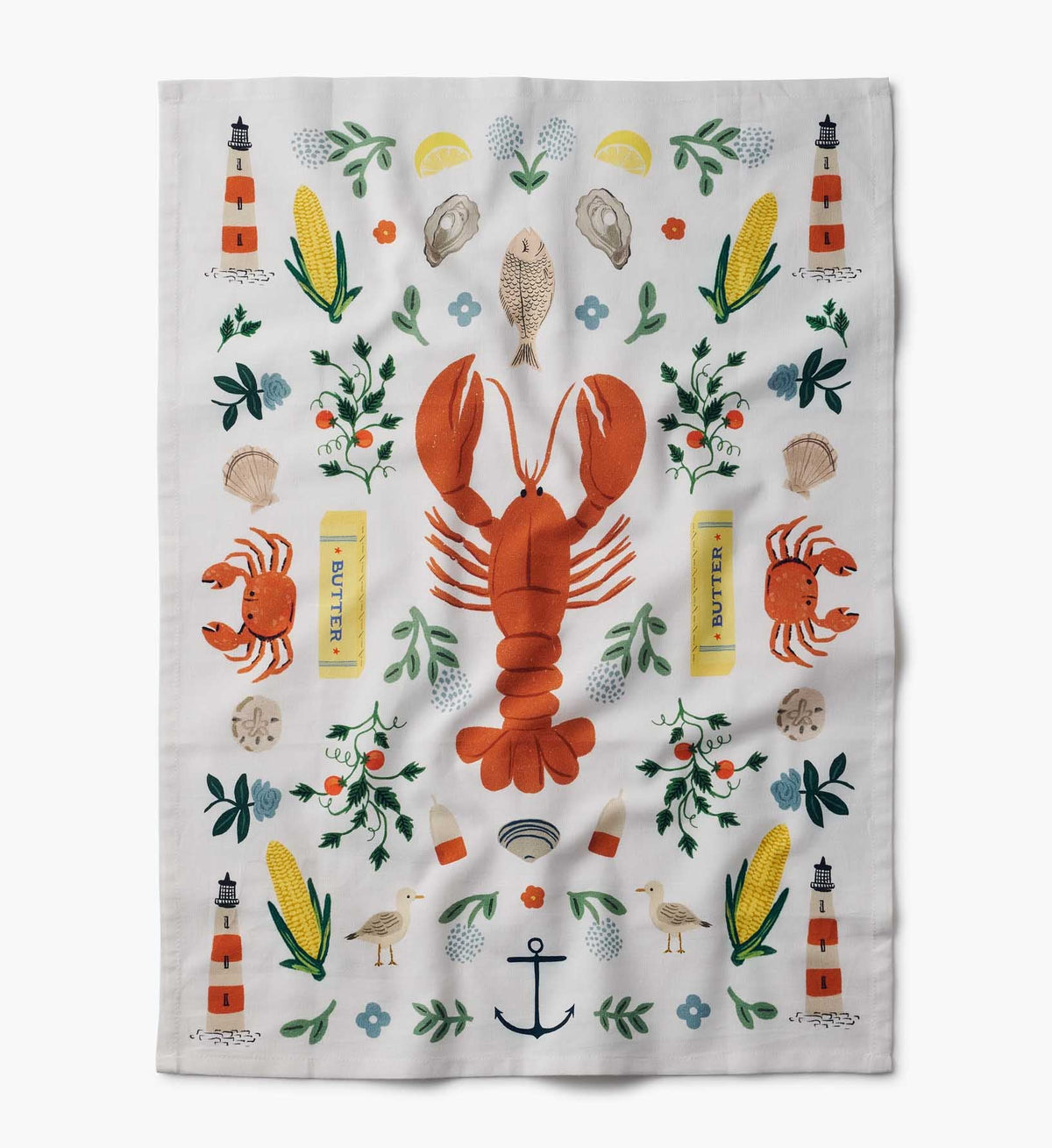 Cloverpaperco™ - Tea Towel - Seaside