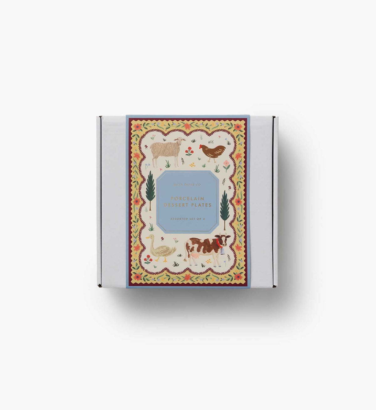 Cloverpaperco™ - Porcelain Dessert Plate Set - Home Sweet Home