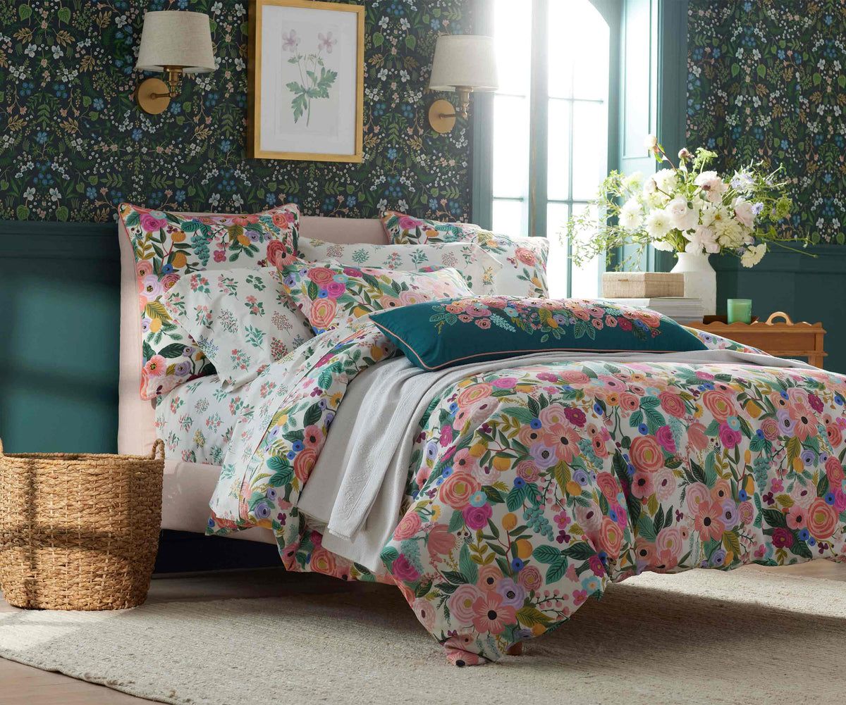 Cloverpaperco™ - Percale Sham - Garden Party