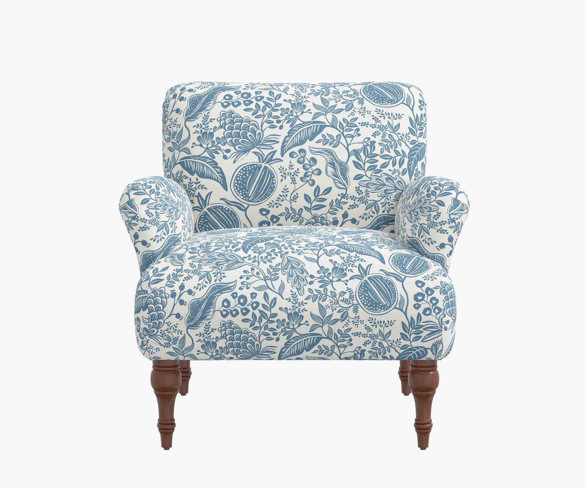 Cloverpaperco™ - Bristol Armchair - Pomegranate
