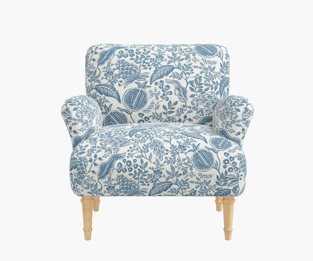 Cloverpaperco™ - Bristol Armchair - Pomegranate