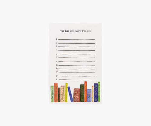 Cloverpaperco™ - Checklist Notepad - To Do or Not To Do